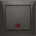 Hager Trykknapp 6350340409 Polarhvit 4 X 1 Pol