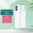 iPhone 16 Imak UX-5 TPU-deksel Gjennomsiktig