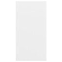 vidaXL Vegghengt TV-benk hvit 37x37x72 cm sponplate
