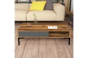 Hommaz Sofabord 105x32,6x105 cm - Brun