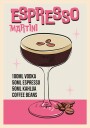 Espresso Martini Poster Plakat / 100x150cm