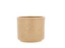 Villa Collection Leer Blomsterpotte 13x11 cm kremfarget