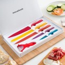 Keramikkniver og Skrellesett (6 deler)