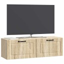  Vegghengt TV skap Sonoma eik 98 x 31 x 30 cm Konstruert tre