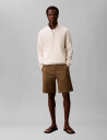 Calvin Klein 9 In Straight Refined Cttn Stret   Khaki green   34