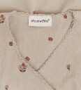 Minymo Kjole   Fløyel   Fjærgrå   Minymo   1½ år (86)   Kjole Beige Brun