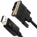 Unitek Y 5118ba Videokabelkobling 1,8 M Displayport DVI Sort