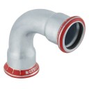 Geberit Mapress 90° Bøy med 2-muffe, Galvanisert Stål 88,9 mm