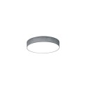 Trio Lighting Lugano taklampe, grå, Ø30 cm
