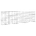 vidaXL Gabion med 5 mm tråd og 10x10 cm mesh 500x20x150 cm