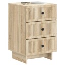  Nattbordskap Sonoma eik 43 x 41 x 66,5 cm Konstruert tre