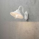 Konstsmide Vega Utendørs Vegglampe Hvit