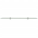 vidaXL Flytende hyller 2 stk glass 100x10 cm 8 mm