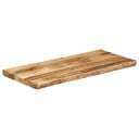 Bordplate naturlig kant 100x40x2,5 cm grovt heltre mangotre 370660