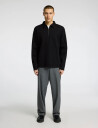 Selected Slhmarc Rib Ls Polo - Black - M