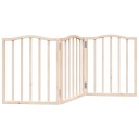 Vidaxl Hundeport Sammenleggbar 3 Paneler 150 cm Poppeltre