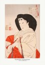 A Lady of the Imperial Court In the Kyōwa Period 1888 Plakat Plakat / 50x70cm