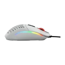 Glorious Model I - White - Gaming mus - Optisk - 9 - Hvit med RGB lys