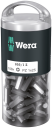 Wera 855/1 Z 100 stk PZ1 25 mm Pozidriv-bits for Elektroverktøy