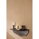 ferm LIVING Fracture hylle Svart aluminium