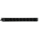 EuroLite Distributor R19-8 1u Bk 2.7m