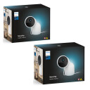 Philips Hue sikkerhetskamera (skrivebordsstativ/hvit)
