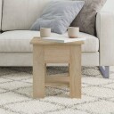 vidaXL Salongbord sonoma eik 40x40x42 cm konstruert tre