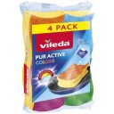 Vileda Allroundsvamp Color Scourer 4-pakk