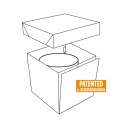 Decora Kakeeske 30,5x30,5x25cm Pk/10 | Slikkepott.No