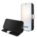 Guess iPhone 11 Pro Max Iriserende Bokomslag Sølv