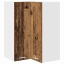  Hengende skap Riga Gammel treverk og hvit 57 x 57 x 80 cm