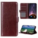 Sony Xperia 10 IV Lommebok-deksel med Magnetisk Lukning Brun