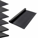 vidaXL Gulv Matte Svart 1,2 x 2 m Gummi