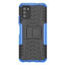 Anti-Slip Nokia G100 Hybrid-deksel med Stativ Blå / Svart