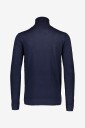Lindbergh - Pologenser Merino Knit Roll-neck - Blå