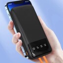 Dudao K6Pro 10000mAh Powerbank med 10W USB-C Svart