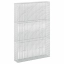 vidaXL Gabion med 5 mm tråd og 5x2,5 cm nett 100x20x150 cm