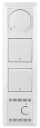 Elko Ramme 4-hull RS16 L574 Polarhvit Elko - 1411704