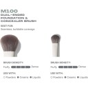 Morphe M100 Dual-Ended Foundation & Concealer Brush