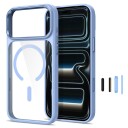Tech-Protect Magmat Magsafe CC-etui til iPhone 17 Pro Max / 18 Pro Max – gjennomsiktig lyseblå