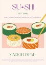 Sushi Delight Poster Plakat / 70x100cm