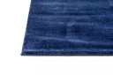 Recycled PET with viscose look navy Størrelse: 70 x 100 cm