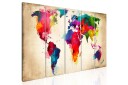 Tavle Bright Continents 200X80 Artgeist sp. z o. o.