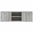  TV-benk grå sonoma 120x34x37 cm sponplate 8720845921750