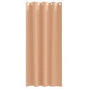  Gardiner med gardiner 2 pcs Lysebrun Polyester
