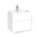 Macro Design Crown Frame Servantskap 2 Skuff - med Light Servant Hvit / 60cm 8