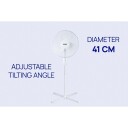 SENZ SEFS4016WH 16" GULVVIFTE SEFS4016WH