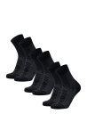 Danish Endurance Hiking Light Socks 3-Pack - Black - 43-47