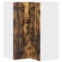  Kjøkkenskap med hylle Røkt eik 57 x 57 x 80 cm Konstruert tre