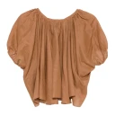 120% Lino Dame Bluser & Skjorter Brun XS,